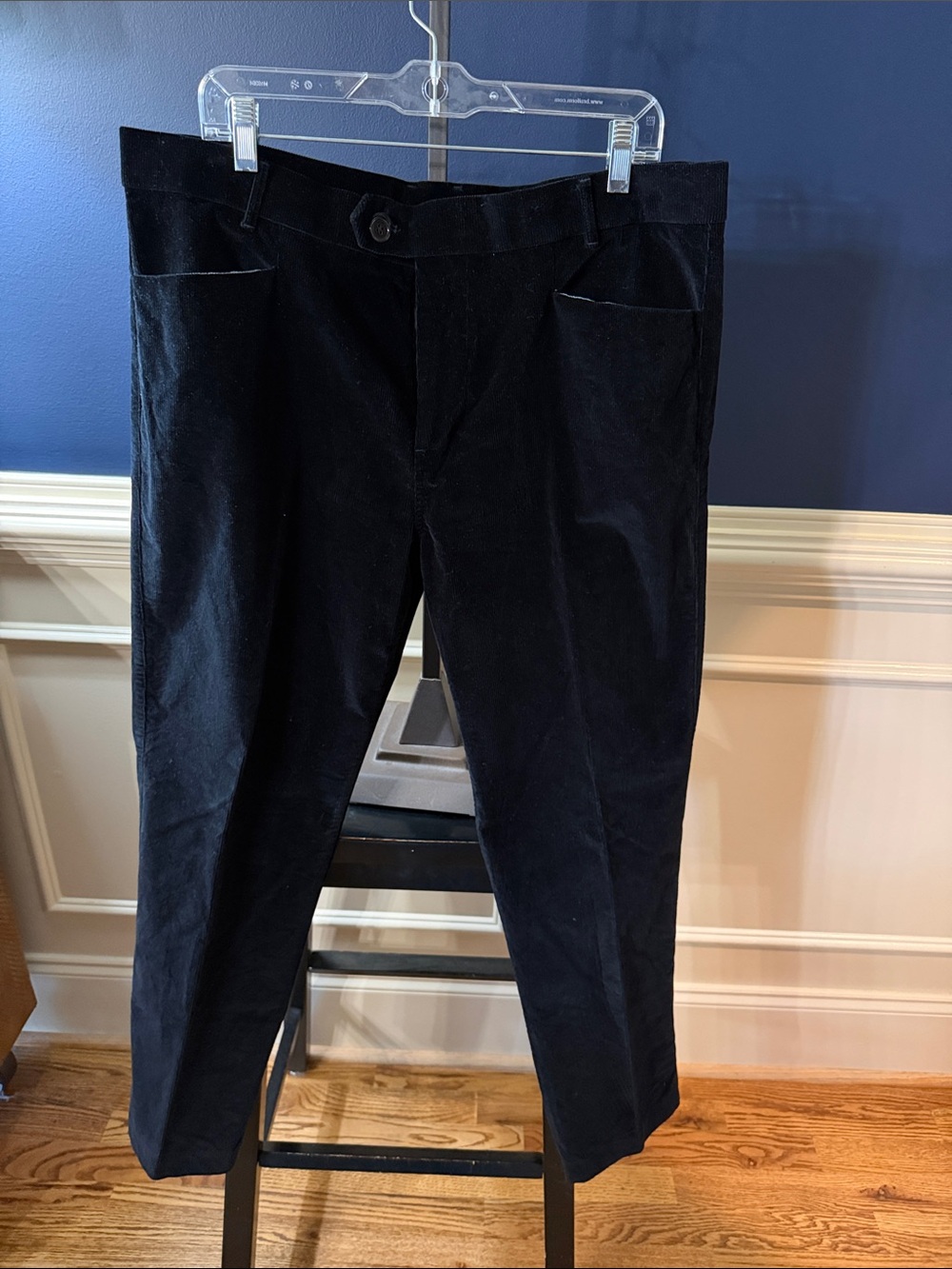 Greyson Black Men's Corduroy Trousers *hemmed to 38x30